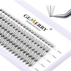 Lash Clusters Extensions 10 Roots Individual Cluster Lashes
